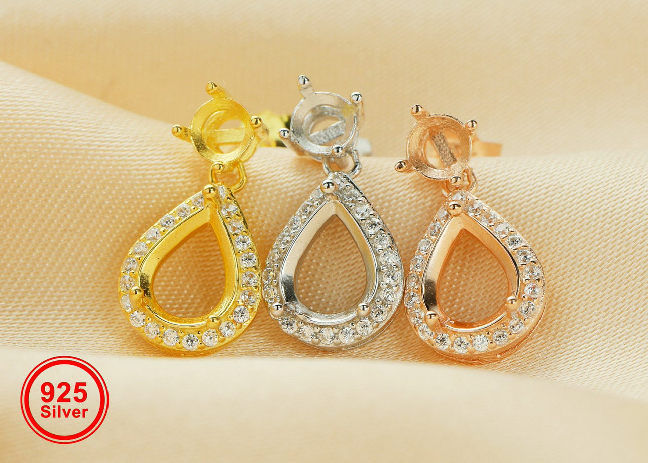 Pear Earrings