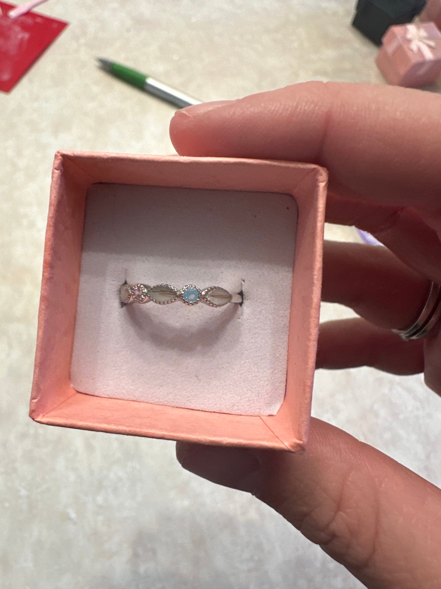 Multiple Birthstone Band