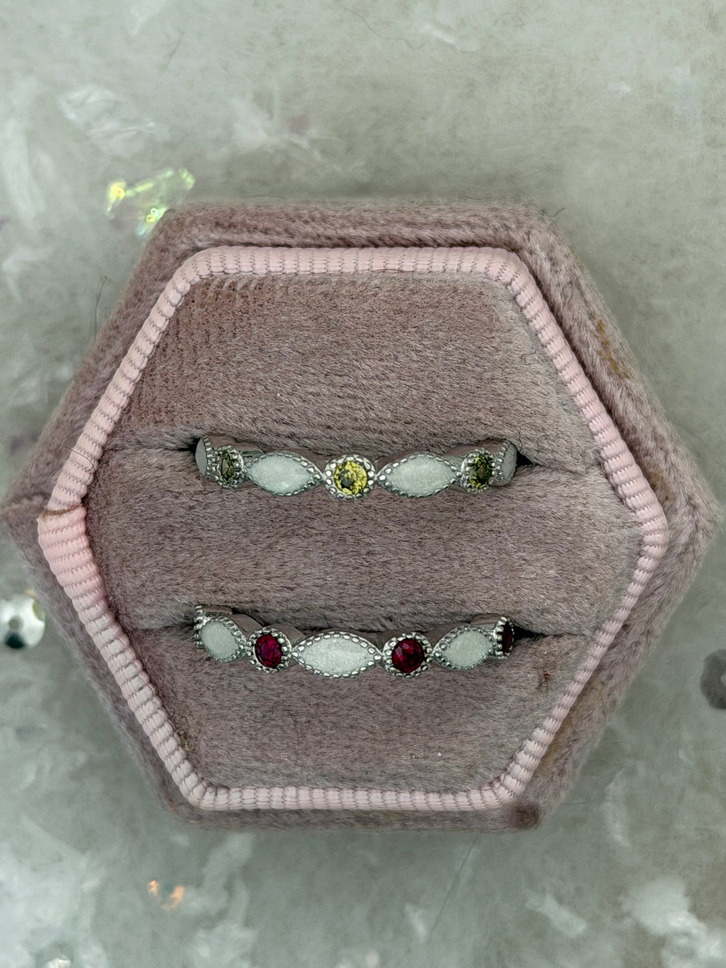 Full Birthstone Band Ring