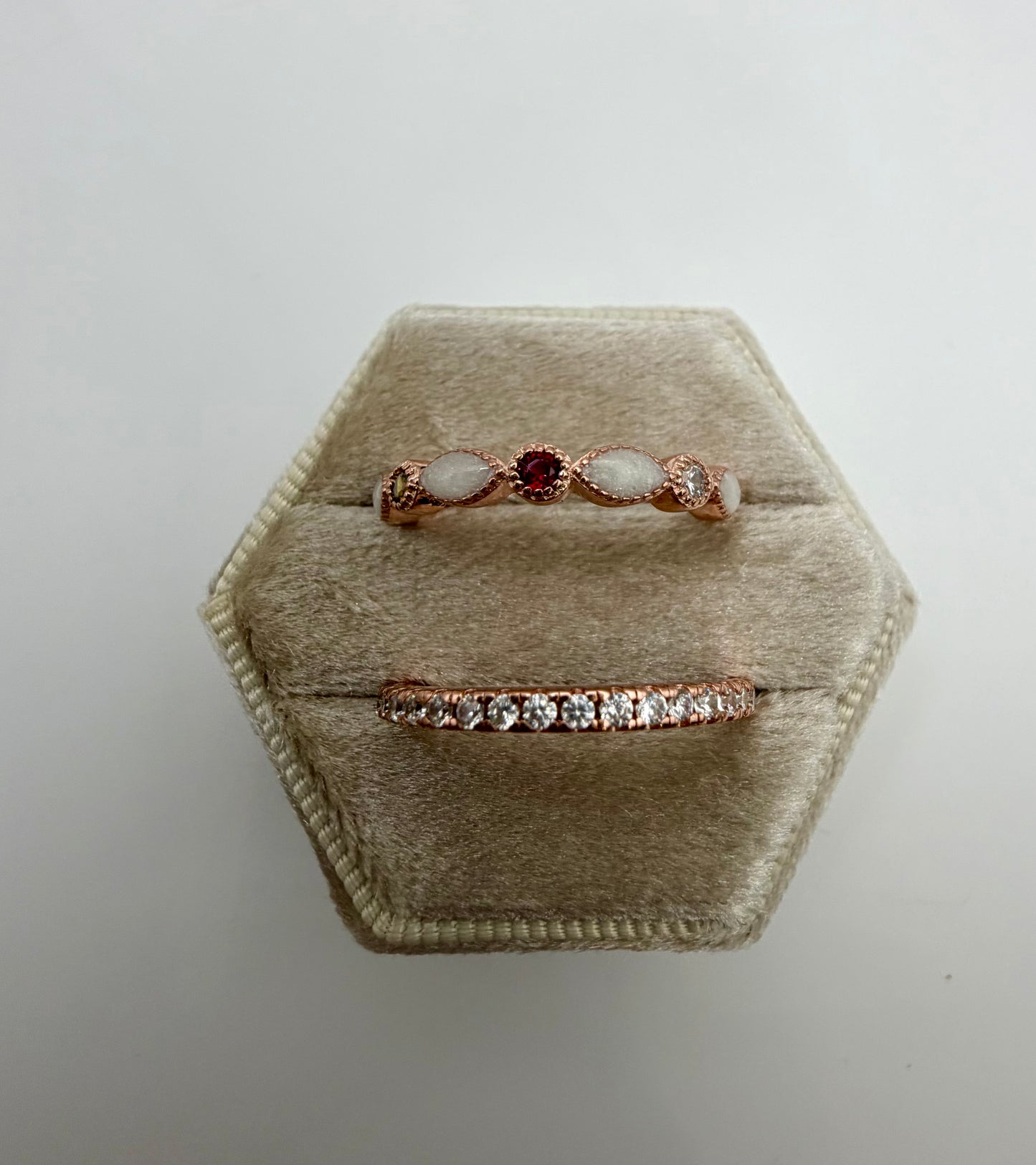 Multiple Birthstone Band