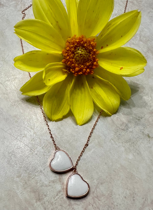 Double Heart Necklace