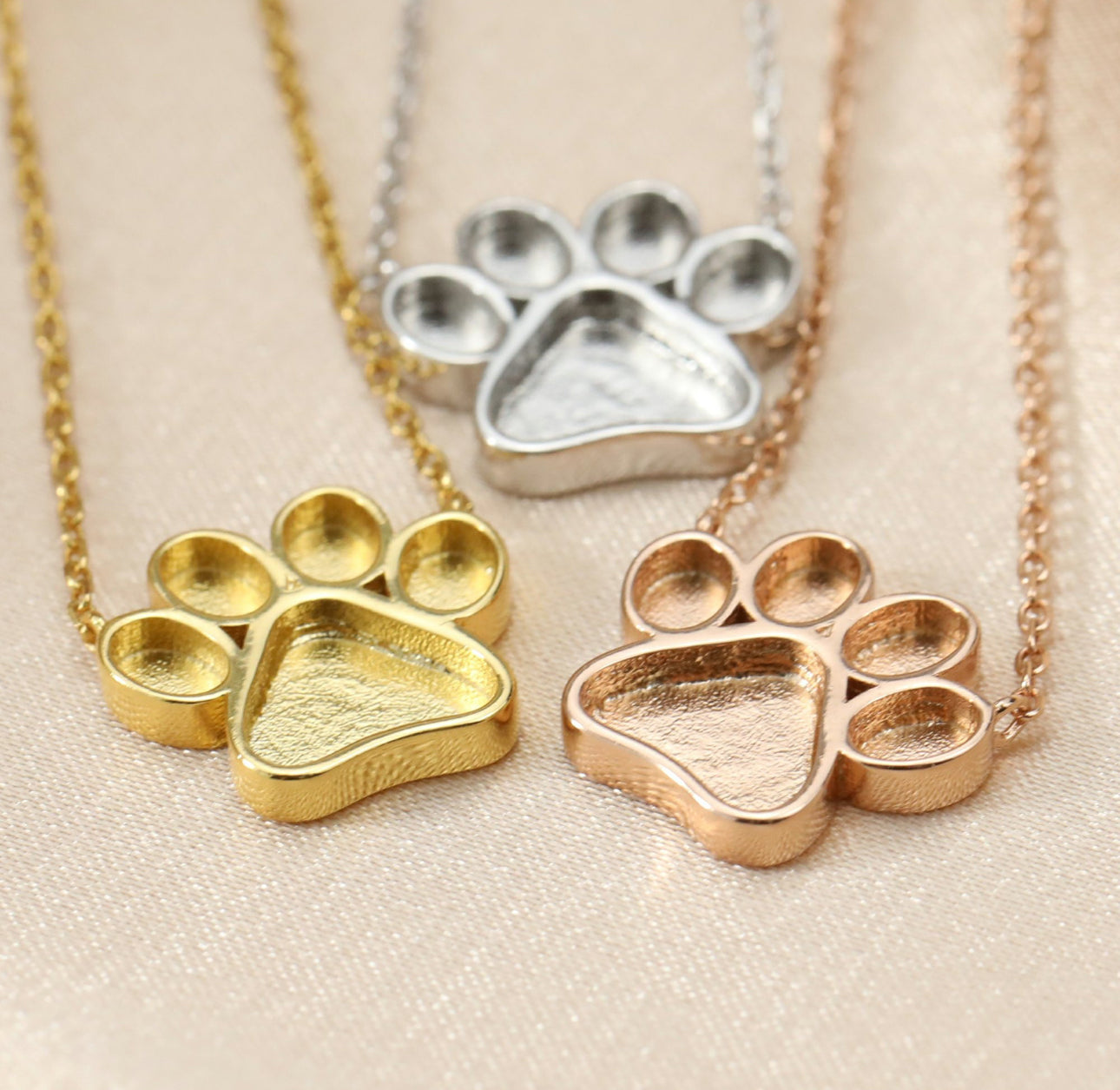 Paw Print Necklace