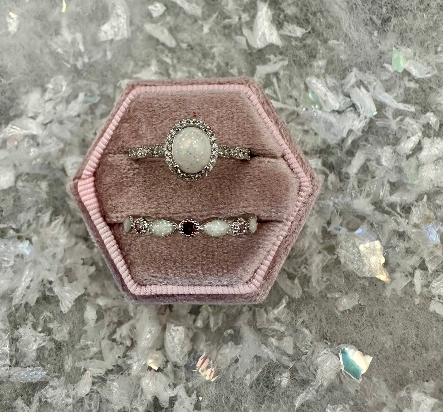 Full Birthstone Band Ring